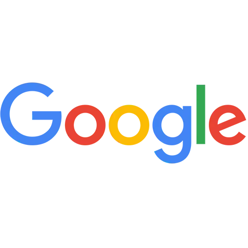The logo for Google